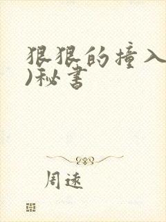 狠狠的撞入(h)秘书