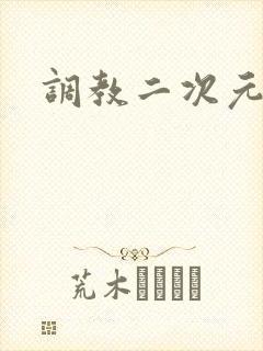 调教二次元