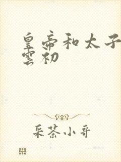 皇帝和太子妃h云初