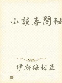 小说春闺秘史封面