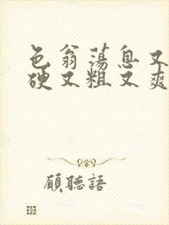 色翁荡息又大又硬又粗又爽电影