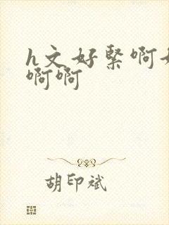 h文好紧啊好大啊啊封面