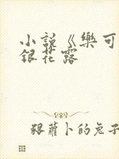 小说《乐可》金银花露