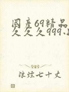 国产69精品久久久久999小说