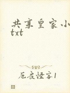 共享皇家小公主txt