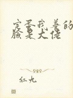 完蛋我养的小白脸是大佬