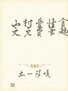 山村爱情贪欢全文免费笔趣阁无弹窗阅读封面