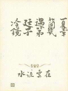 冷廷遇简夏对着镜子第几章