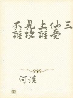 不见上仙三百年谁攻谁受