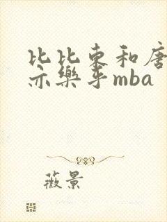 比比东和唐三不亦乐乎mba封面