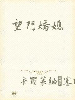 望门娇媳封面