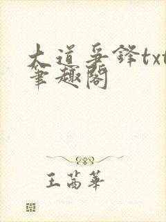 大道争锋txt笔趣阁