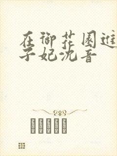 在御花园进入太子妃沈音