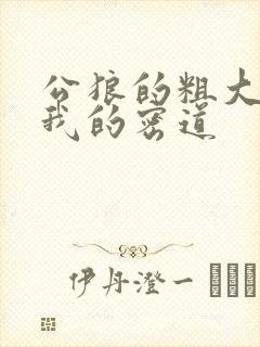 公狼的粗大挺进我的密道