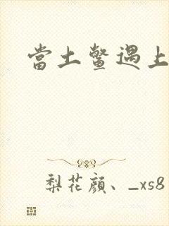 当土鳖遇上海龟