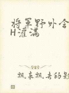 将军野外含公主H灌满封面
