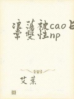 浪荡被cao日常双性np