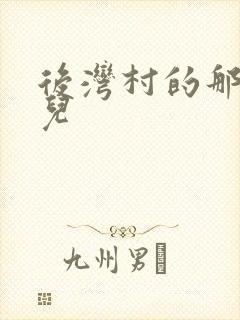 后湾村的那些事儿