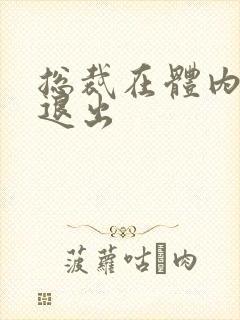 总裁在体内不肯退出封面