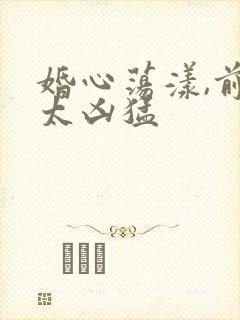 婚心荡漾,前夫太凶猛