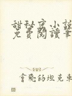 甜秘密小说全文免费阅读笔趣阁下载