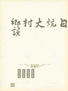 乡村大炕日b小说封面