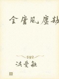 金庸风尘劫封面