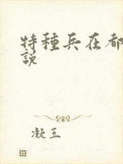 特种兵在都市小说