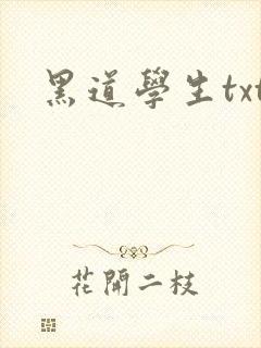 黑道学生txt封面