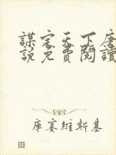 谋定天下唐诚小说免费阅读