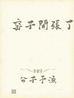 窑子开张了封面