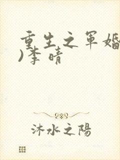 重生之军婚(h)李晴