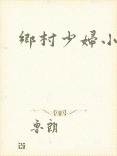 乡村少妇小说