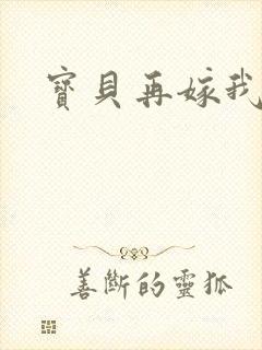 宝贝再嫁我一次封面