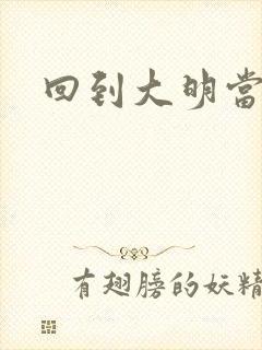 回到大明当才子