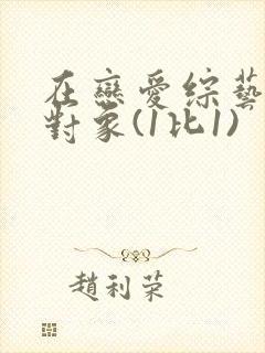 在恋爱综艺里搞对象(1比1)封面