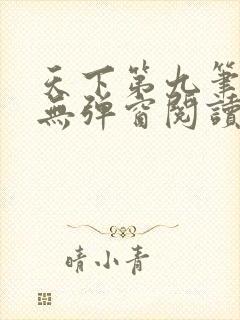 天下第九笔趣阁无弹窗阅读