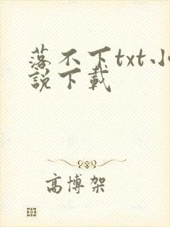 落不下txt小说下载
