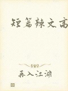 短篇辣文高h