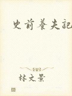 史前养夫记封面