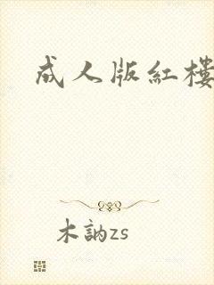 成人版红楼梦封面