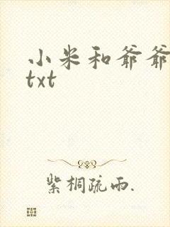 小米和爷爷全篇txt封面
