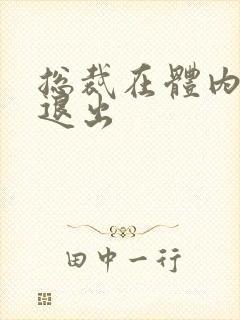 总裁在体内不肯退出封面