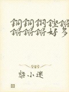 铜铜钢铿锵锵锵锵锵锵好多少阅读