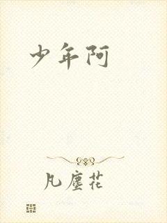 少年阿封面