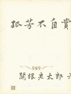 孤芳不自赏小说