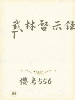 武林启示录TXT封面