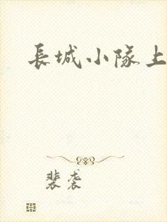 长城小队上中下