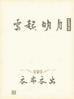 云起 明月珰封面