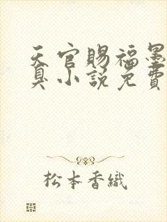天官赐福墨香铜臭小说免费全本阅读封面